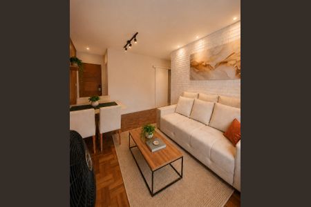 Sala de apartamento para alugar com 2 quartos, 49m² em Cristal, Porto Alegre