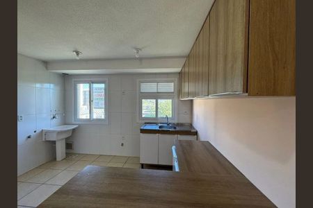 Cozinha de apartamento para alugar com 1 quarto, 41m² em Restinga, Porto Alegre