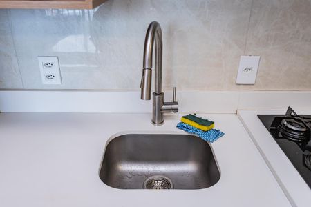 Apartamento à venda com 41m², 2 quartos e sem vaga Apartamento à venda com 41m², 2 quartos e sem vagaSala, cozinha e área de serviço