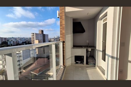 Varanda  de apartamento para alugar com 2 quartos, 63m² em Vila Camargo, São Bernardo do Campo
