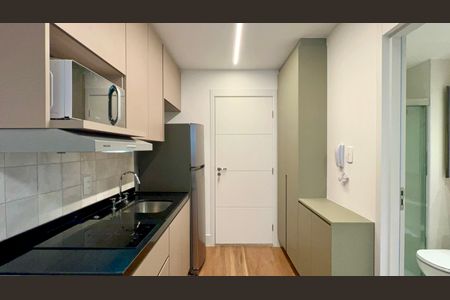 Studio para alugar com 26m², 1 quarto e sem vaga Studio para alugar com 26m², 1 quarto e sem vagaCozinha