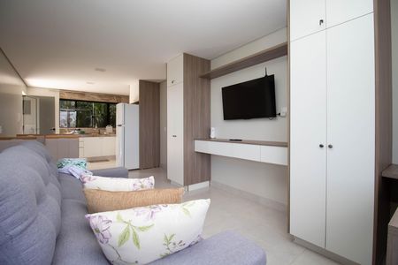 Sala de apartamento para alugar com 1 quarto, 65m² em Colônia Agrícola Vereda da Cruz, Brasília
