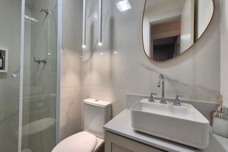 Apartamento à venda com 36m², 1 quarto e 1 vaga Apartamento à venda com 36m², 1 quarto e 1 vagaBanheiro