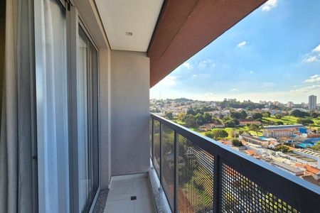 Varanda da Sala  de apartamento à venda com 1 quarto, 36m² em Botafogo, Campinas