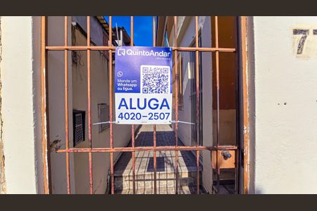Apartamento para alugar com 37m², 1 quarto e sem vagaFachada com placa