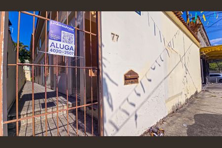 Apartamento para alugar com 37m², 1 quarto e sem vagaFachada com placa