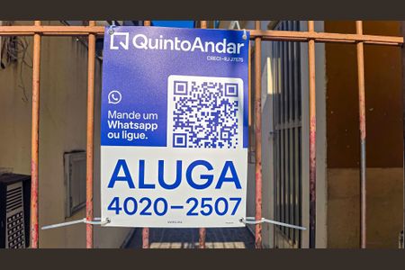 Apartamento para alugar com 37m², 1 quarto e sem vagaFachada com placa