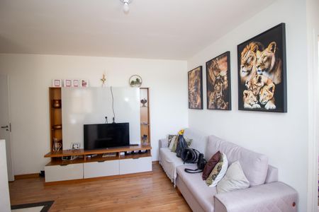 Sala de apartamento para alugar com 2 quartos, 50m² em Maria da Conceicao, Contagem