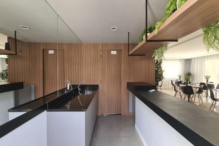 Apartamento para alugar com 45m², 2 quartos e sem vagaÁrea comum - Salão de festas