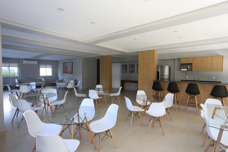 Studio para alugar com 38m², 1 quarto e 1 vaga Studio para alugar com 38m², 1 quarto e 1 vagaÁrea comum - Salão de festas