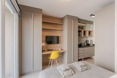 Quarto de apartamento para alugar com 1 quarto, 25m² em Jardim Paulistano, São Paulo