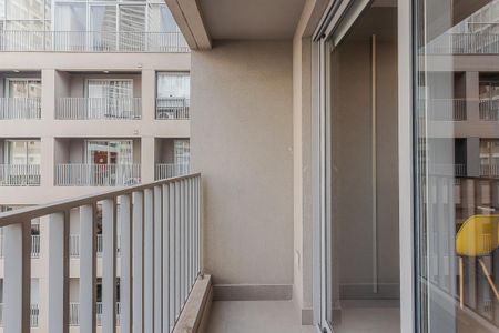 Varanda de apartamento para alugar com 1 quarto, 25m² em Jardim Paulistano, São Paulo