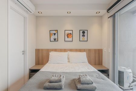 Quarto de apartamento para alugar com 1 quarto, 25m² em Jardim Paulistano, São Paulo
