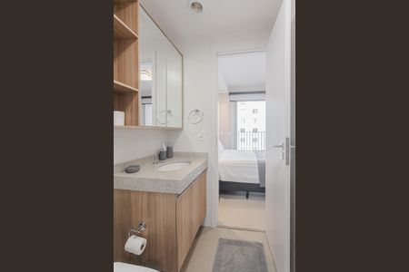 Apartamento para alugar com 25m², 1 quarto e sem vagaBanheiro