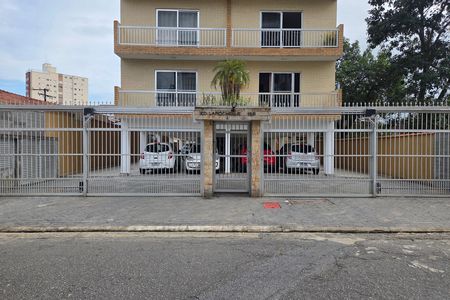 Fachada de apartamento para alugar com 2 quartos, 80m² em Vila Caiçara, Praia Grande