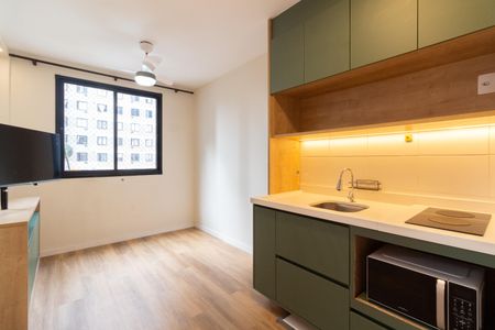 Studio para alugar com 24m², 1 quarto e sem vagaKitnet - Studio