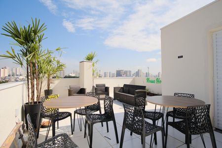 Apartamento para alugar com 36m², 2 quartos e 1 vagaÁrea comum