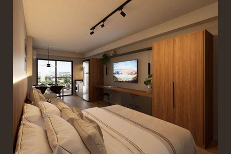 Apartamento à venda com 32m², 1 quarto e sem vaga