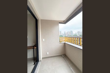 Apartamento para alugar com 27m², 1 quarto e sem vagaVaranda
