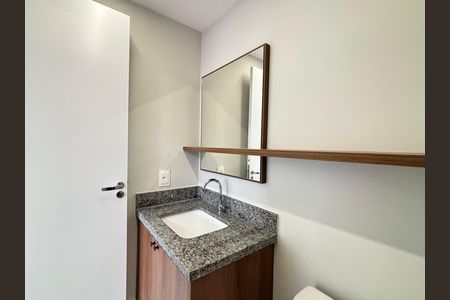 Apartamento para alugar com 27m², 1 quarto e sem vagaBanheiro da Suíte