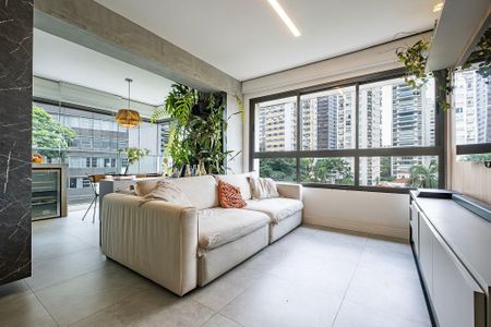 Sala/Cozinha de apartamento para alugar com 2 quartos, 70m² em Jardins, São Paulo