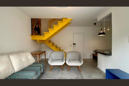 Apartamento para alugar com 79m², 1 quarto e 2 vagas Apartamento para alugar com 79m², 1 quarto e 2 vagasSala