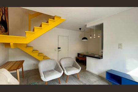 Apartamento para alugar com 79m², 1 quarto e 2 vagas Apartamento para alugar com 79m², 1 quarto e 2 vagasSala