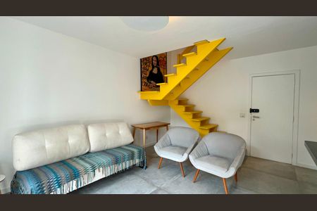 Apartamento para alugar com 79m², 1 quarto e 2 vagas Apartamento para alugar com 79m², 1 quarto e 2 vagasSala