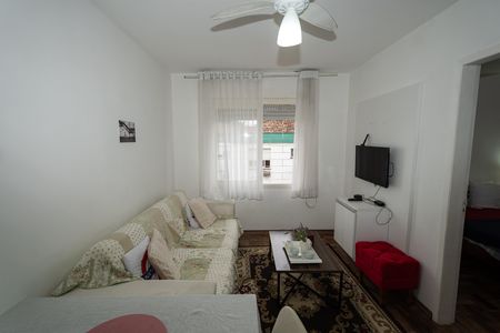 Sala de apartamento à venda com 1 quarto, 43m² em Passo D’areia, Porto Alegre