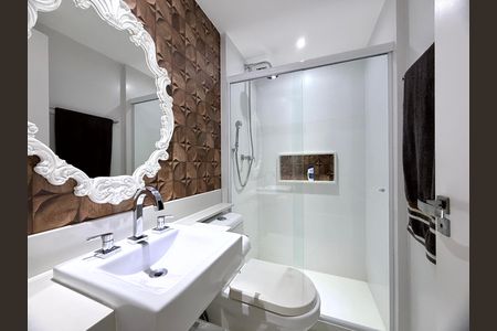 Apartamento para alugar com 109m², 3 quartos e 2 vagas Apartamento para alugar com 109m², 3 quartos e 2 vagasBanheiro social
