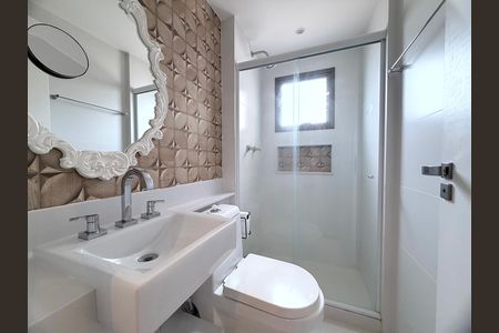 Apartamento para alugar com 109m², 3 quartos e 2 vagas Apartamento para alugar com 109m², 3 quartos e 2 vagasBanheiro da Suíte