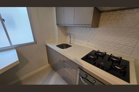 Cozinha de apartamento à venda com 2 quartos, 44m² em Parque das Cachoeiras, Campinas