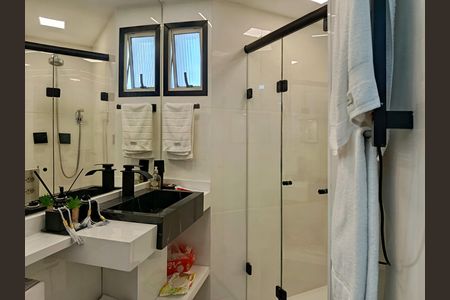 Apartamento para alugar com 85m², 1 quarto e 2 vagas Apartamento para alugar com 85m², 1 quarto e 2 vagasPavimento inferior - Banheiro