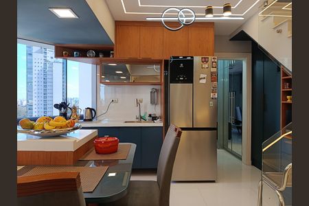 Apartamento para alugar com 85m², 1 quarto e 2 vagas Apartamento para alugar com 85m², 1 quarto e 2 vagasPavimento inferior - Cozinha