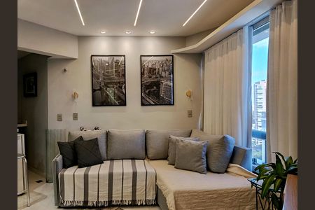 Apartamento para alugar com 85m², 1 quarto e 2 vagas Apartamento para alugar com 85m², 1 quarto e 2 vagasPavimento superior - Sala