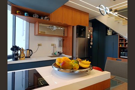 Apartamento para alugar com 85m², 1 quarto e 2 vagas Apartamento para alugar com 85m², 1 quarto e 2 vagasPavimento inferior - Cozinha