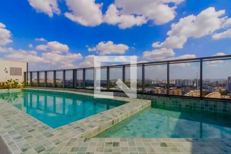 Studio para alugar com 28m², 1 quarto e sem vaga Studio para alugar com 28m², 1 quarto e sem vagaÁrea comum - Piscina