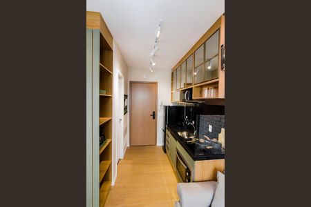 Studio para alugar com 28m², 1 quarto e sem vagaCozinha