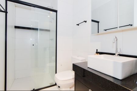 Studio para alugar com 28m², 1 quarto e sem vagaBanheiro