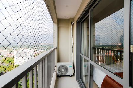Studio para alugar com 28m², 1 quarto e sem vagaVaranda