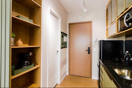 Studio para alugar com 28m², 1 quarto e sem vagaCozinha