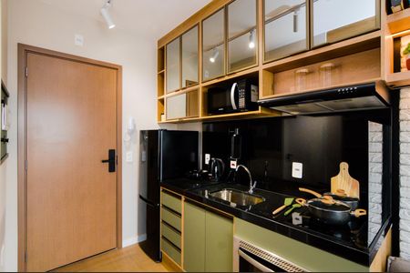 Studio para alugar com 28m², 1 quarto e sem vagaCozinha