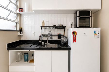 Studio à venda com 41m², 1 quarto e sem vaga Studio à venda com 41m², 1 quarto e sem vagaCozinha