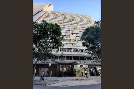 Fachada  de apartamento à venda com 1 quarto, 30m² em Centro, Rio de Janeiro