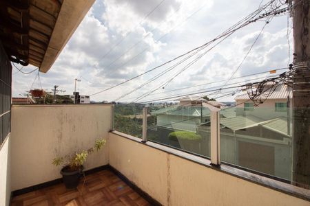 Varanda da suíte 1 de casa à venda com 2 quartos, 140m² em Candelária, Belo Horizonte