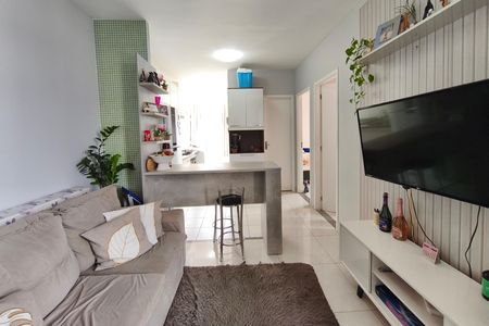 Sala de apartamento à venda com 2 quartos, 42m² em Residencial Fazenda Lagoa, Campinas