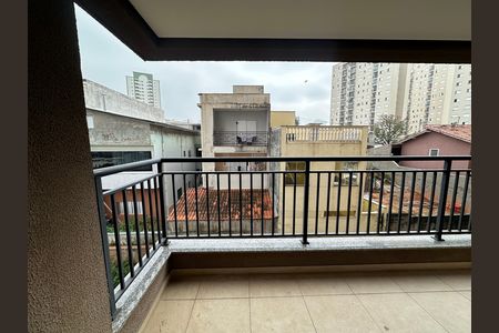 Varanda da Sala de apartamento para alugar com 3 quartos, 77m² em Jardim Tupanci, Barueri