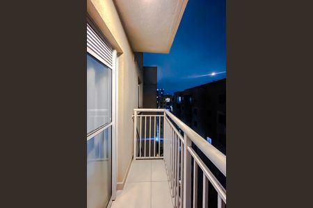 Varanda da Sala de apartamento para alugar com 2 quartos, 35m² em Barra Funda, São Paulo