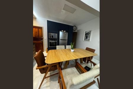 Cozinha de casa para alugar com 2 quartos, 140m² em Santa Maria, Santos