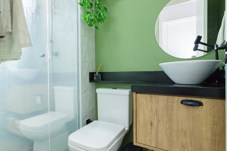 Apartamento para alugar com 40m², 2 quartos e 1 vaga Apartamento para alugar com 40m², 2 quartos e 1 vagaBanheiro